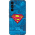 DC Comics Superman Logo Background Pattern Galaxy A54 5G Skin